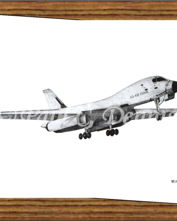 B1 Bomber Notecard